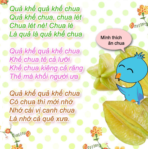 Mẹ kể con nghe: "Quả khế chua" - 2