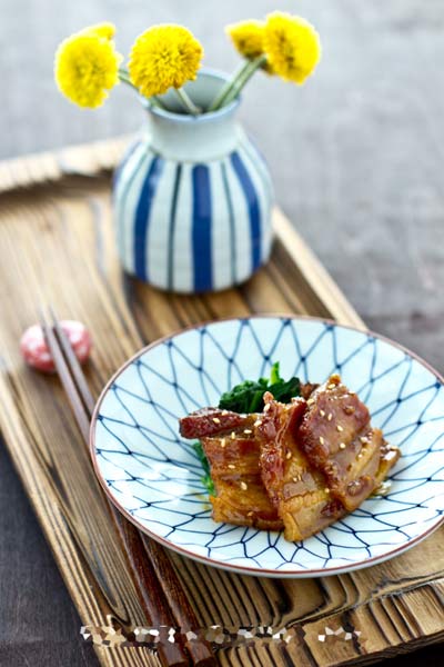 Thịt ba chỉ mật ong kiểu Nhật ngon mê ly - 11