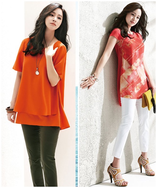 kim tae hee xinh ngat ngay voi mau nhiet doi - 7