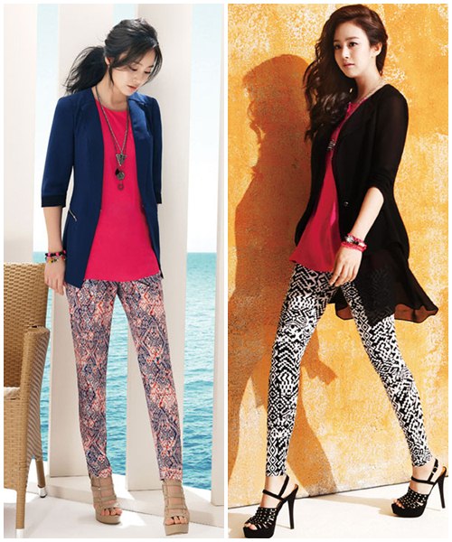 kim tae hee xinh ngat ngay voi mau nhiet doi - 4
