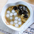 Bếp Eva - Chè đậu xanh trân châu thạch đen