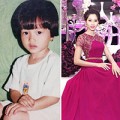 Làng sao - Hoa hậu Thu Thảo biết tạo dáng từ mẫu giáo