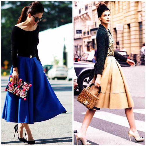 Váy xòe nào đang ‘tung hoành’ street style? - 1