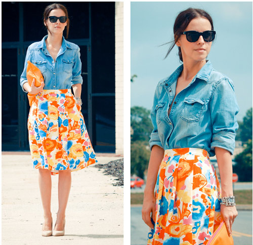 Váy xòe nào đang ‘tung hoành’ street style? - 4