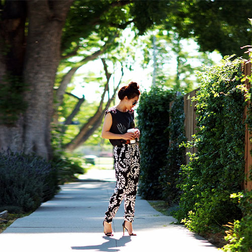 hoa tiet hoa "tan cong" street style - 1