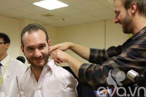 hau truong "doc" truoc gio dien thuyet cua nick vujicic - 6