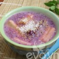 Bếp Eva - Chè chuối khoai lang tím đầy hấp dẫn