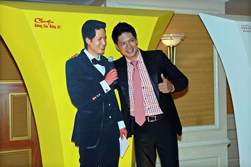 mc binh minh "tro tai" quay phim - 1
