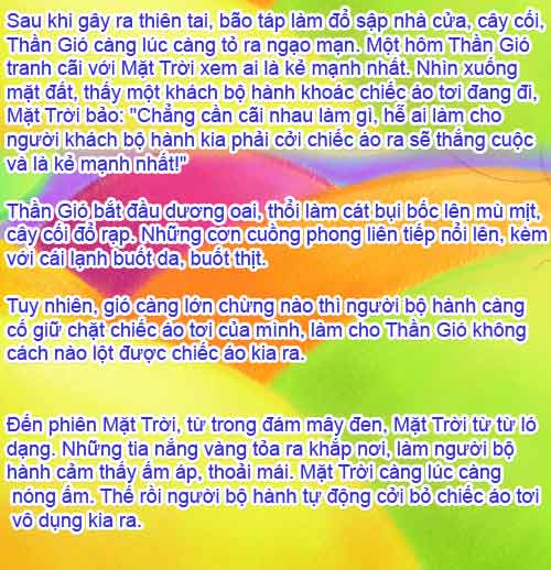 me ke con nghe: "than gio va mat troi" - 2