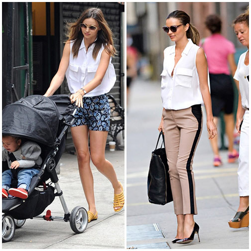 hoc cach tai su dung quan ao cua miranda kerr - 9