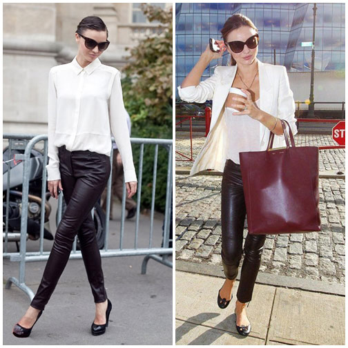 hoc cach tai su dung quan ao cua miranda kerr - 13
