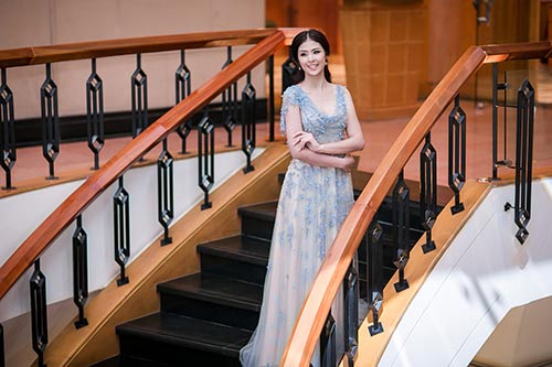 hh ngoc han bong nhien "thon tha" - 1