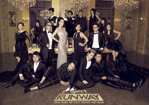 truong ngoc anh quyen luc giua 12 thi sinh project runway - 1