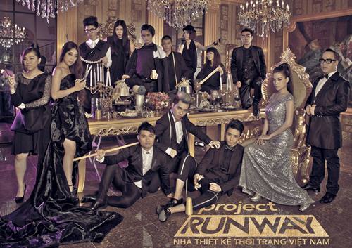 truong ngoc anh quyen luc giua 12 thi sinh project runway - 2