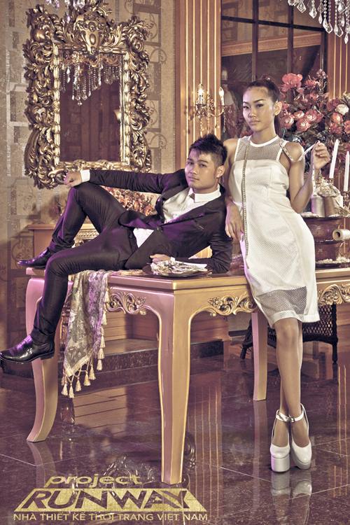 truong ngoc anh quyen luc giua 12 thi sinh project runway - 8