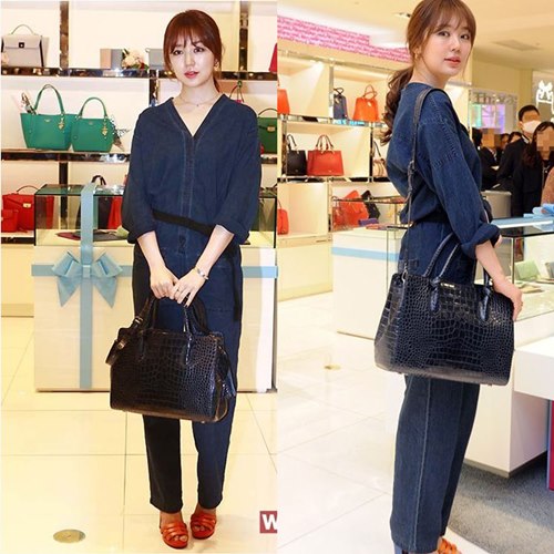 dien jumpsuit denim dep nhu ho ngoc ha - 4