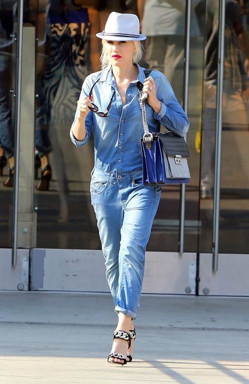 dien jumpsuit denim dep nhu ho ngoc ha - 8