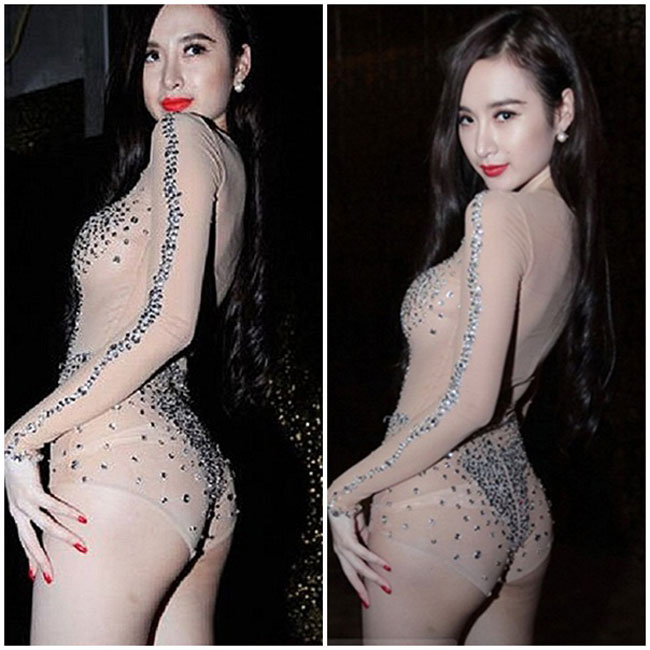 Cách khoe vòng 3 khó coi của Phương Trinh