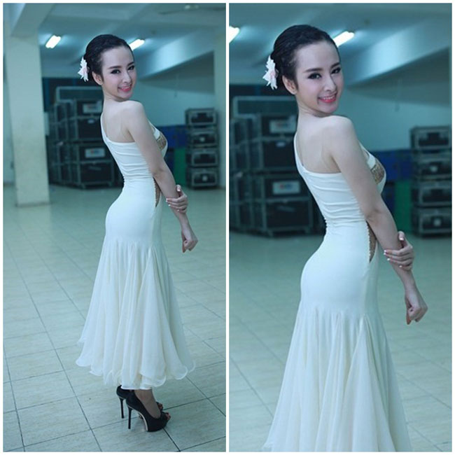 Cách khoe vòng 3 khó coi của Phương Trinh
