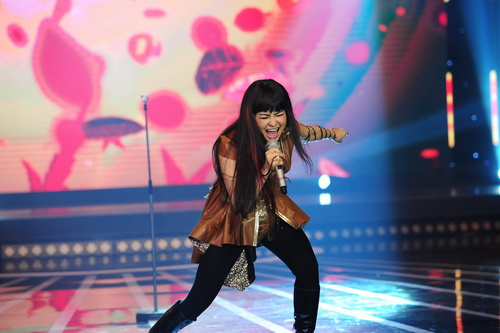 hong nhung hat rock khien fan "noi da ga" - 9