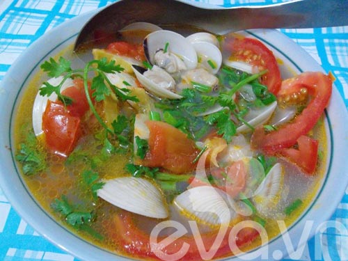 3 cach nau canh ngao chua da mieng - 4