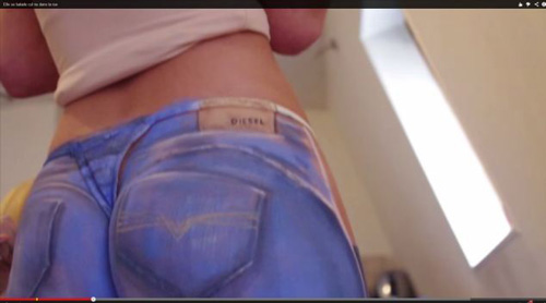 nguoi mau mac quan jeans "ao" dieu pho - 5
