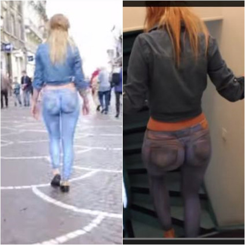 nguoi mau mac quan jeans "ao" dieu pho - 6