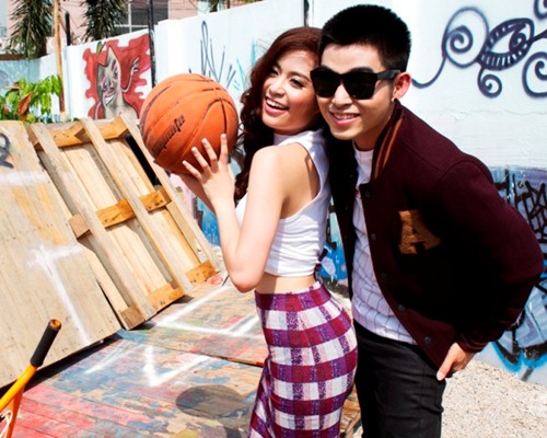 hoang thuy linh sexy, kheu goi ben nhom 365 - 4