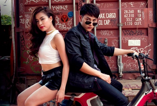 hoang thuy linh sexy, kheu goi ben nhom 365 - 5