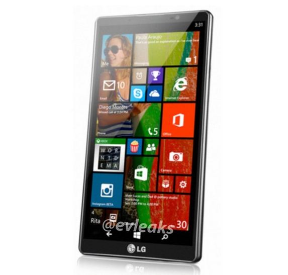 ro ri dien thoai windows phone 8.1 lg uni8 thiet ke dep - 1