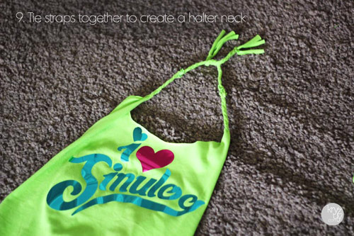 6 cách làm mới áo thun cũ siêu cá tính - 13