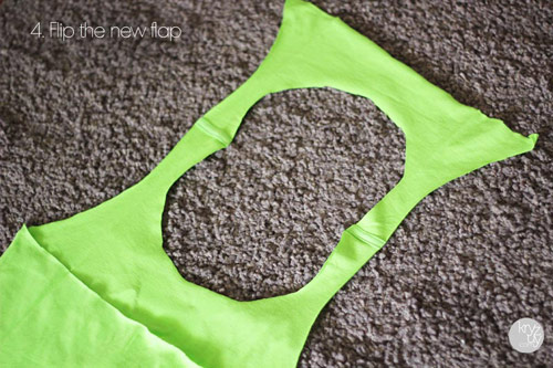 6 cách làm mới áo thun cũ siêu cá tính - 9