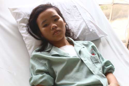so phan nghiet nga cua co gai nhiem trung van tim - 1