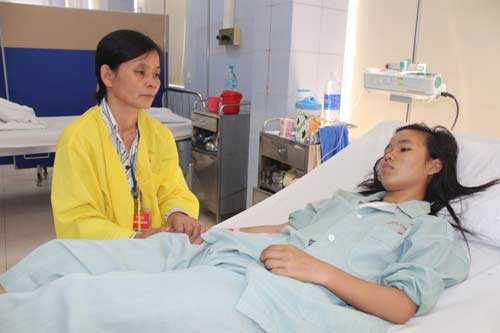 so phan nghiet nga cua co gai nhiem trung van tim - 3