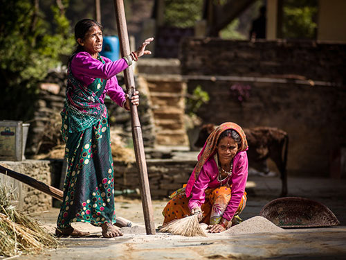 chum anh: sac mau cuoc song o uttarakhand, an do - 7