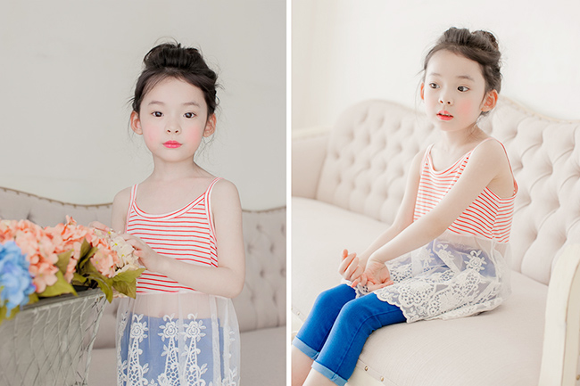 Mẫu nhí 6 tuổi & quot;đắt show & quot; như người lớn
