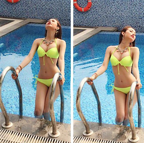 sao viet dua nhau dien bikini giai nhiet ngay he - 17