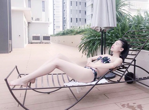 sao viet dua nhau dien bikini giai nhiet ngay he - 6