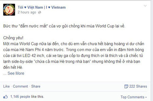 quy dinh cam vo mua world cup - 1