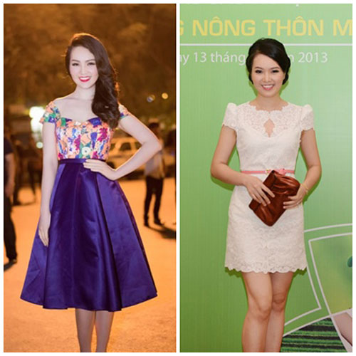 top 7 "nguoi dep truyen hinh" an mac an tuong - 11