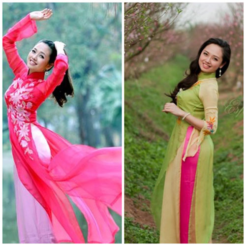 top 7 "nguoi dep truyen hinh" an mac an tuong - 15