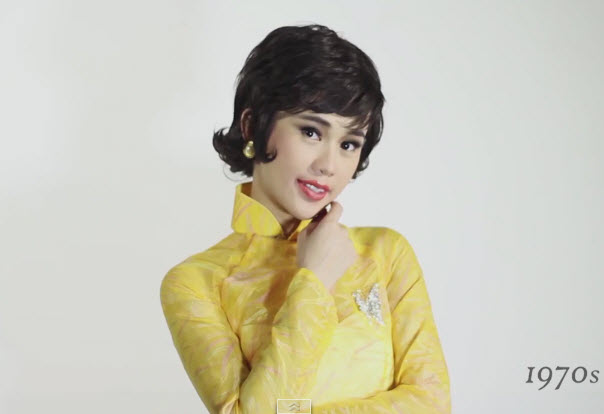 hotgirl ngoc thao the hien ve dep phu nu viet qua 100 nam - 5