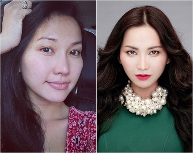 Đi tìm nhan sắc thật của sao Việt khi để mặt mộc