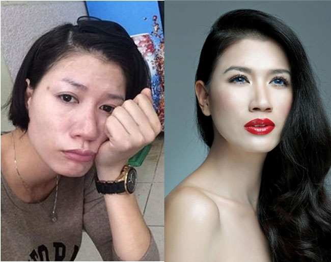 Đi tìm nhan sắc thật của sao Việt khi để mặt mộc
