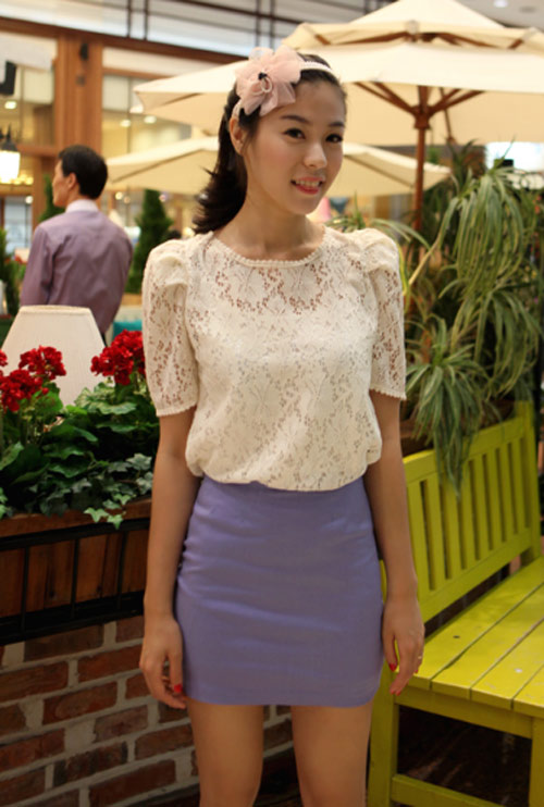 Váy juyp màu sắc cho đôi chân dài - 13