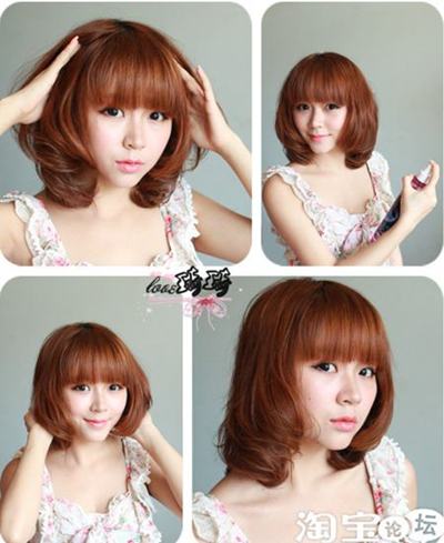 Làm điệu với tóc ngắn ngang vai - 8