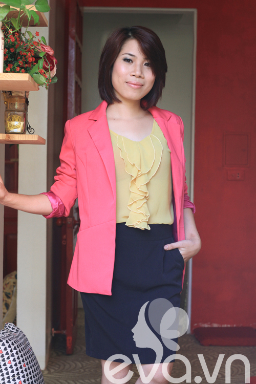 Đồ công sở vào thu cho cô nàng mi nhon - 6