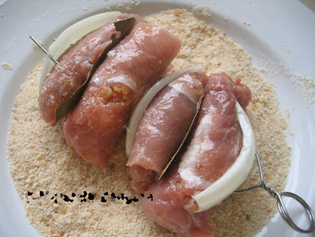 Vừa ăn vừa thổi: thịt cuộn xiên nướng - 12