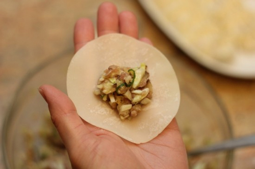Nghệ thuật gói bánh há cảo đây! - 1
