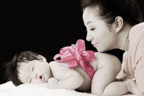 Con gái Thúy Nga xinh như thiên thần - 1